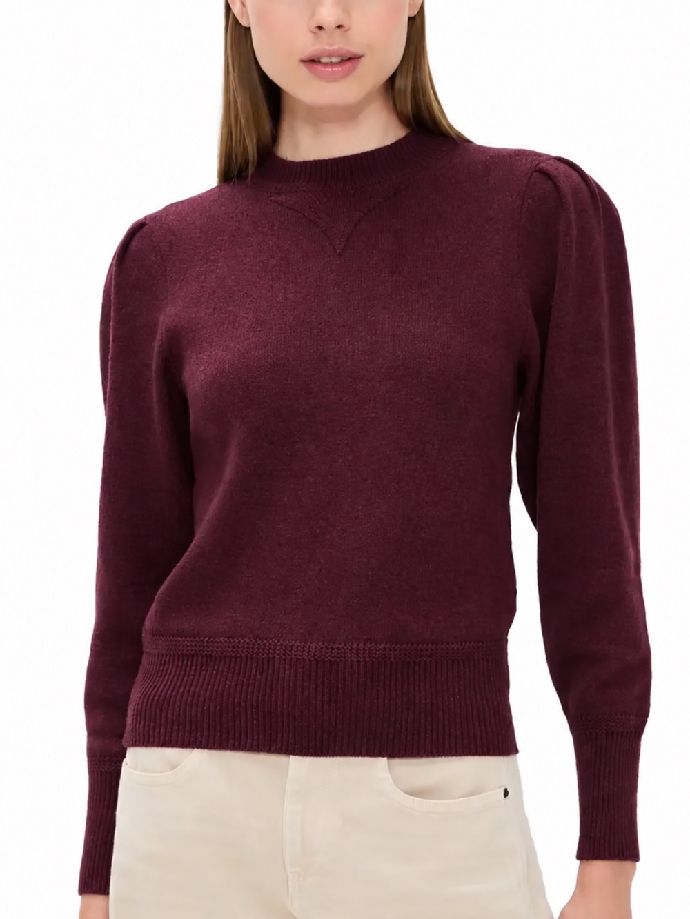Isabel Marant Étoile Kelaya Sweater Burgundy (132)